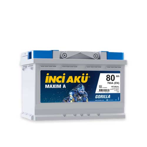 İnci Akü 80 Amper