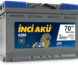 İnci AGM Leo Start Stop Akü