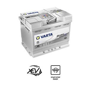 Varta Silver AGM 60 Amper Akü